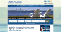 Desktop Screenshot of johnandradeins.com